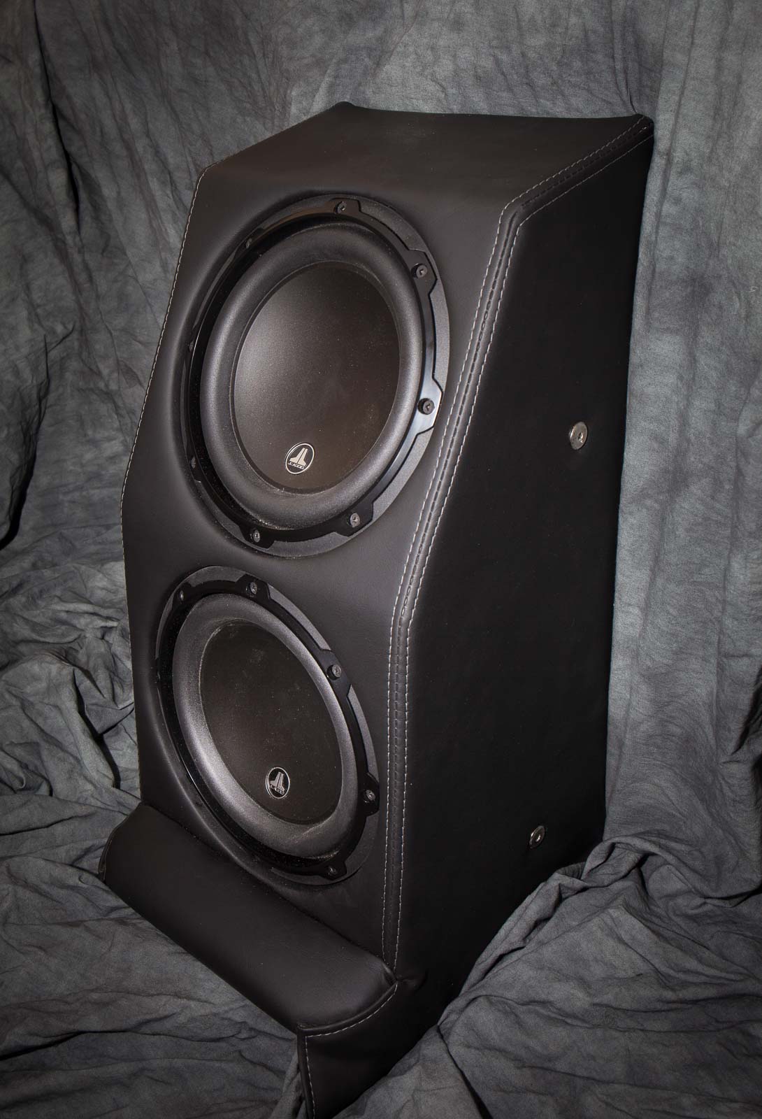 twin subwoofer box
